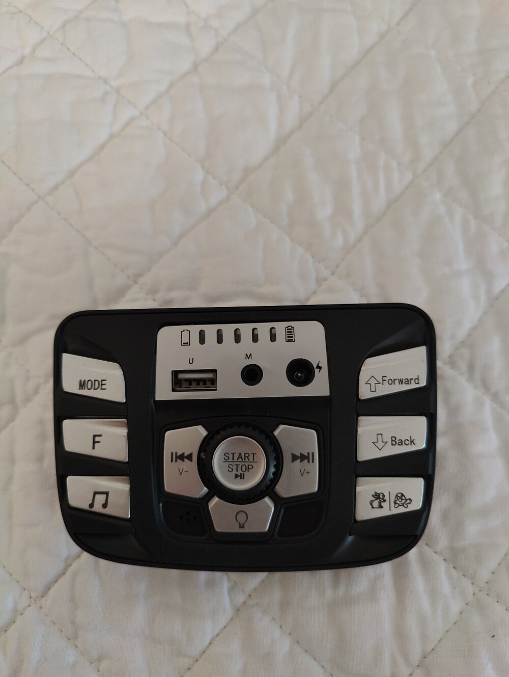 JIARUIXIN 12V Multifunctional Center Panel
